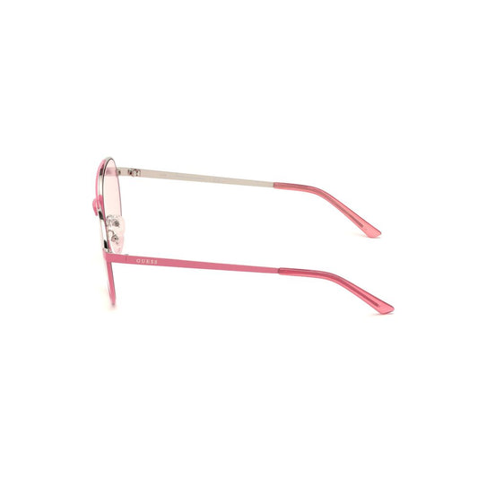 Pink Metal Sunglasses