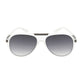 Transparent Resin Sunglasses