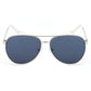 Gray Metal Sunglasses