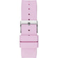 Pink Rubber Watch