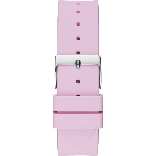 Pink Rubber Watch