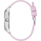 Pink Rubber Watch