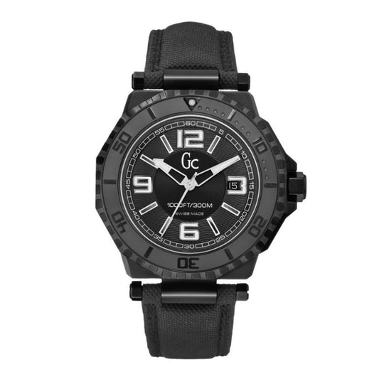 Black Leather Watch