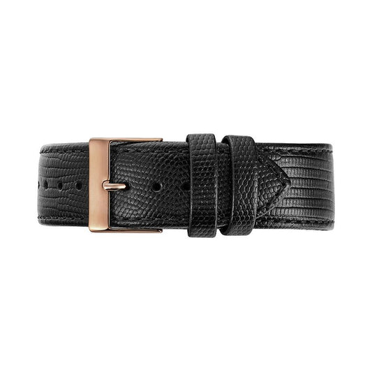 Black Leather Watch