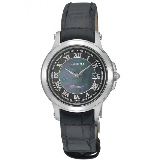 Black Leather Watch