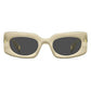 Beige Acetate Sunglasses