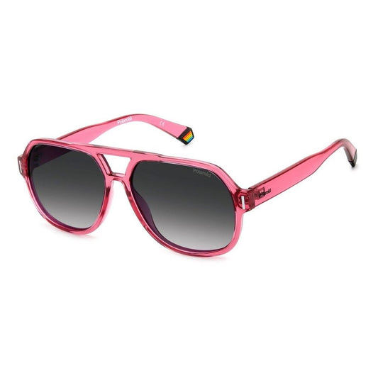 Pink Polycarbonate Sunglasses
