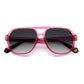Pink Polycarbonate Sunglasses