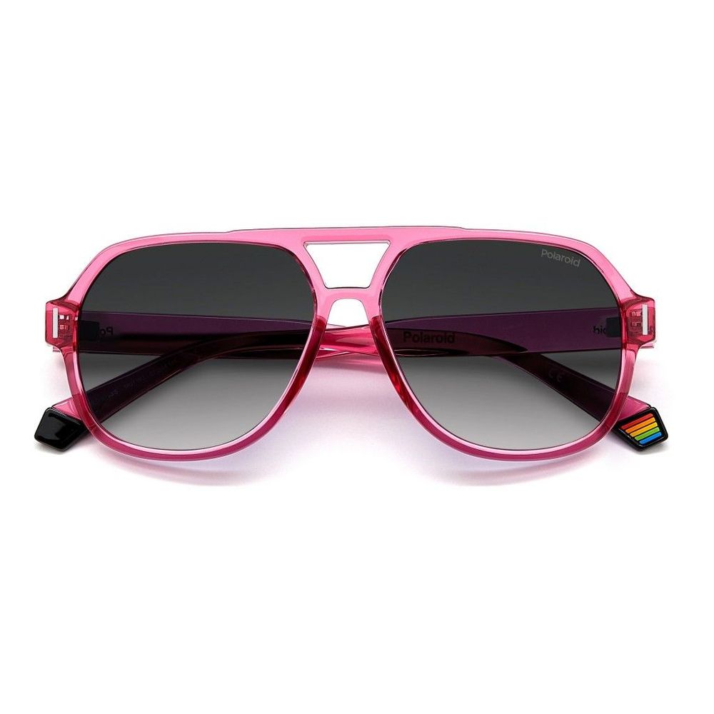 Pink Polycarbonate Sunglasses