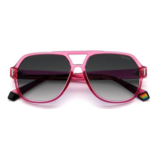 Pink Polycarbonate Sunglasses