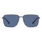 Gray Metal Sunglasses