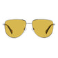 Gray Metal Sunglasses