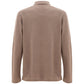 Gray Cotton Polo Shirt