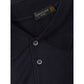 Black Silk Polo Shirt
