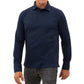Blue Cotton Polo Shirt
