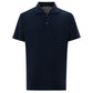 Blue Cotton Polo Shirt