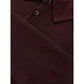 Bordeaux Wool Polo Shirt
