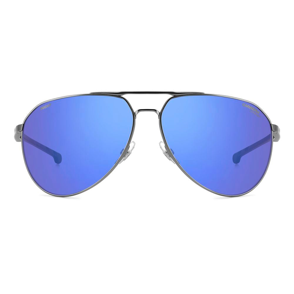 Gray Metal Sunglasses
