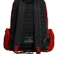 Red Patent Leather Logo Plaque Backpack Bag