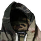 Multicolor Camouflage Full Zip Hooded Jacket