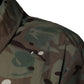 Multicolor Camouflage Collared Coat Jacket