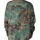 Multicolor Camouflage Button Down Shirt