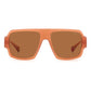 Beige Resin Sunglasses