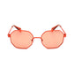 Orange Metal Sunglasses