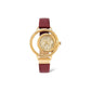 Multicolor Leather Dress Watch