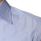 Light Blue Cotton Men Dress Formal Shirt