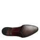Brown Leather Lace Up Men Derby Formal Shoes
