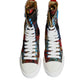 Multicolor Patchwork High Top Sneakers Shoes