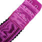 Purple Silk Underwired Balconette Bra Underwear