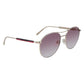 Bicolor Metal Sunglasses