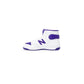 Purple Leather Sneaker