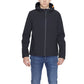 Black Polyester Jackets & Coat