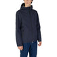 Blue Polyester Jackets & Coat