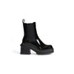Black Polyester Ankle