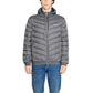 Gray Polyester Jackets & Coat