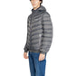 Gray Polyester Jackets & Coat