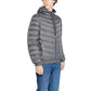Gray Polyester Jackets & Coat