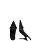 Black Leather High Heel