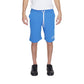 Blue Cotton Bermuda