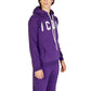 Purple Cotton Hoody
