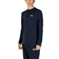 Blue Cotton Long Sleeve