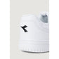 White Artificial Leather Sneaker