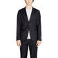 Black Polyester Blazer