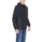 Black Polyester Jackets & Coat