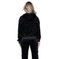 Black Polyester Hoody