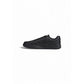 Black Artificial Leather Sneaker